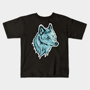 Half Body Wolf Kids T-Shirt